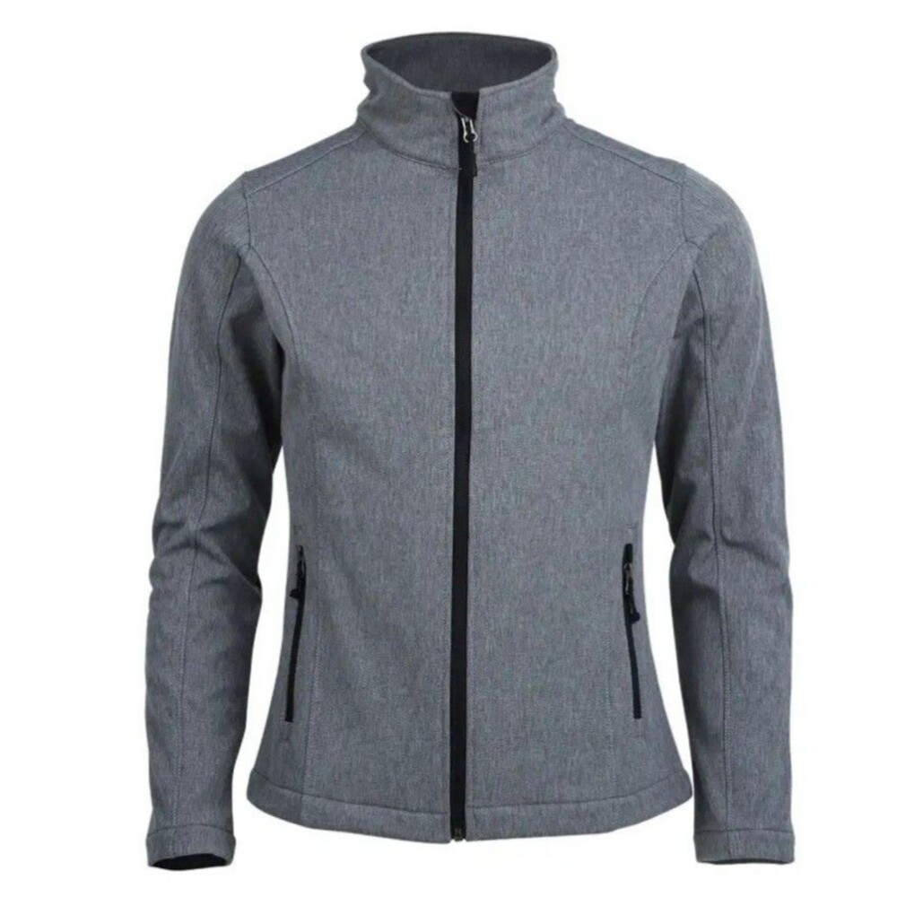 Leehanton Soft Shell Women's Jacket Gray Size XL New With Tags